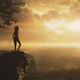 The titular hero looks upon a much more dangerous jungle in Andy Serkis’ Mowgli.
